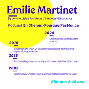 Podcast Emilie Martinet parcours