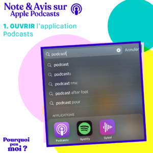 Note et avis sur apple podcasts la recherche