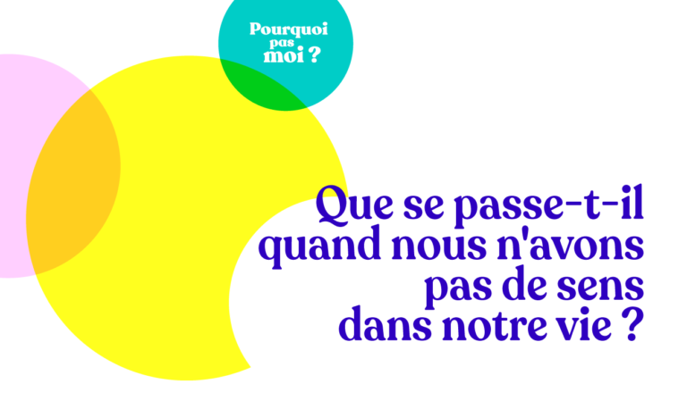 sens dans sa vie